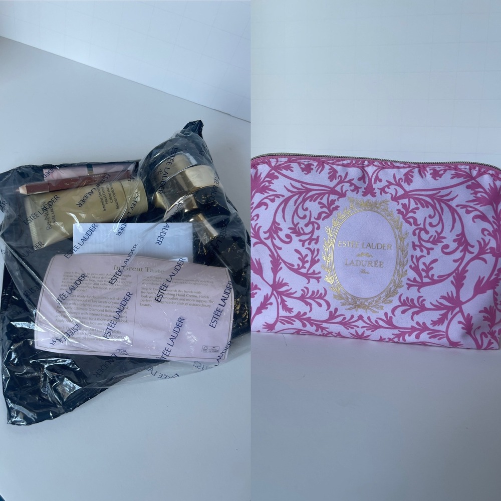 Estee Lauder‎ X Ladurée 6 Pc Re-Nutriv Gift Set The Limited Edition GWP